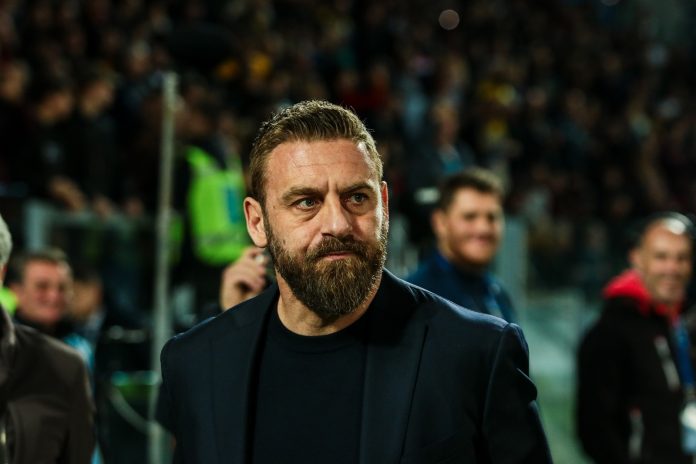 Roma coach Daniele de Rossi