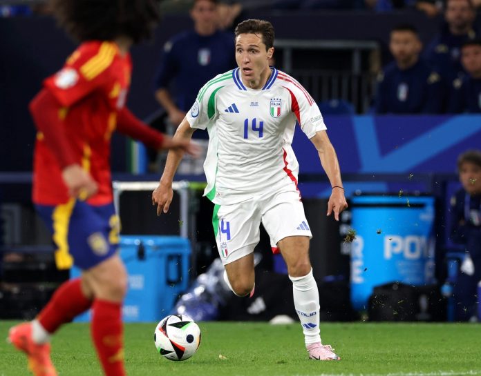 Italy international and Juventus forward Federico Chiesa