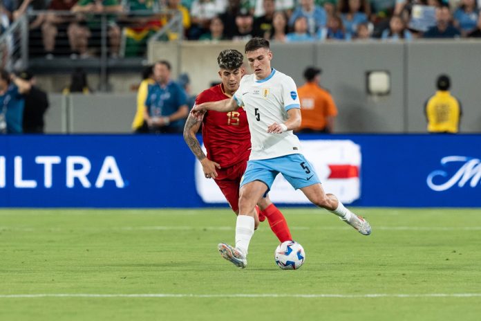 Uruguay and Paris Saint-Germain star Manuel Ugarte