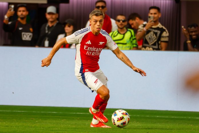 Arsenal star Leandro Trossard