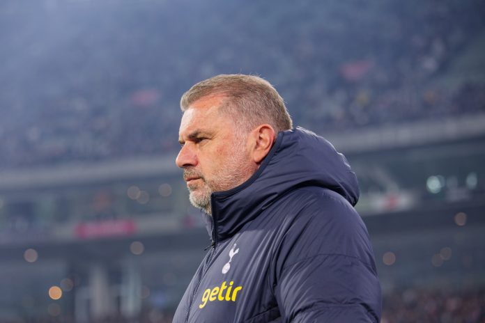 Tottenham manager Ange Postecoglou