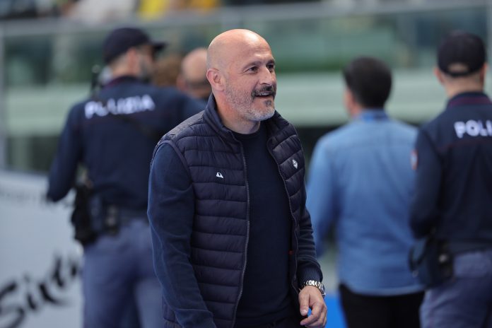 Bologna coach Vincenzo Italiano