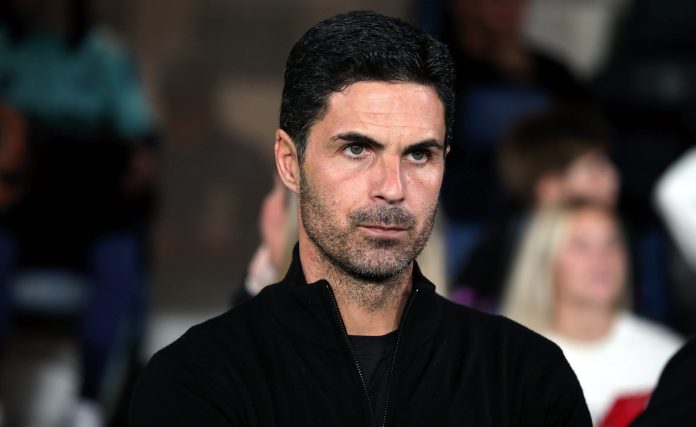 Arsenal manager Mikel Arteta