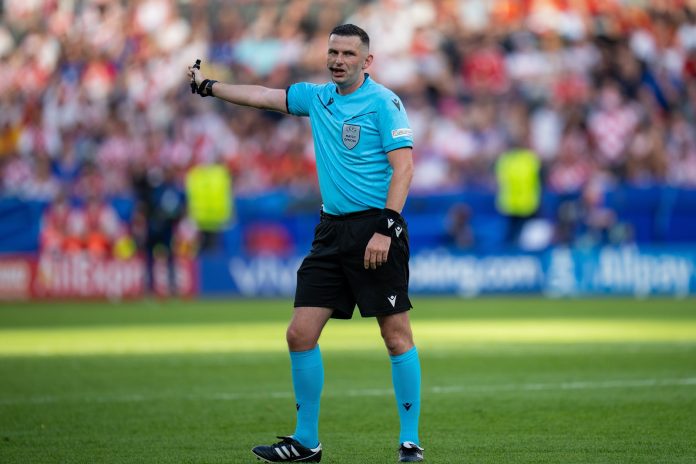 Premier League referee Michael Oliver