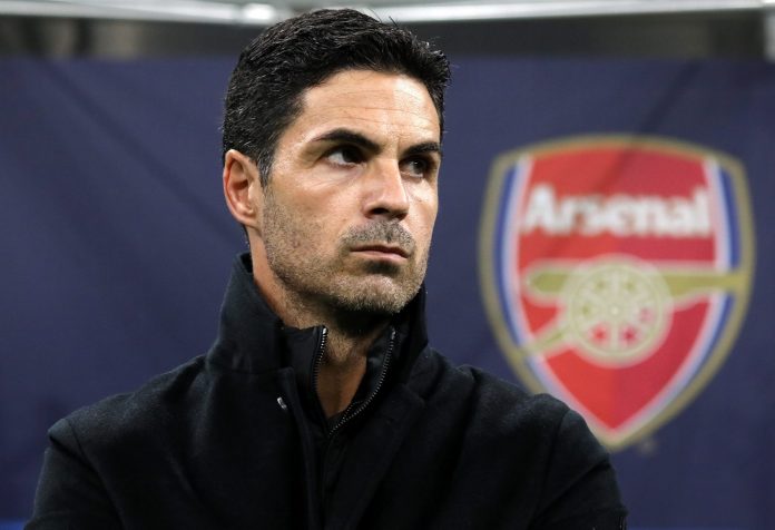 Arsenal manager Mikel Arteta