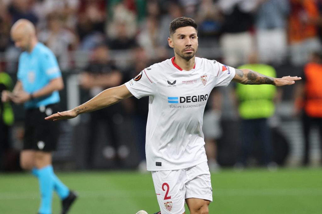 Argentina and Sevilla defender Gonzalo Montiel