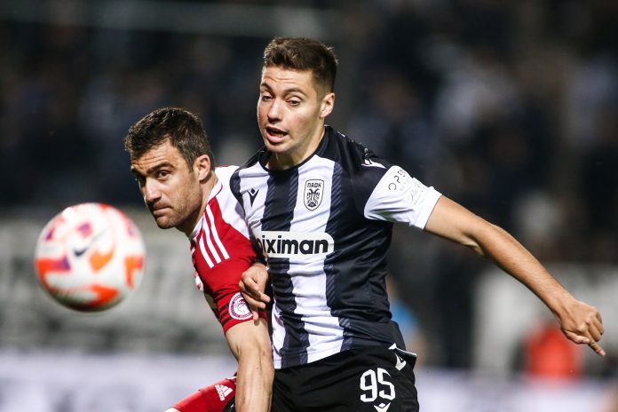 PAOK Saloniki striker Stefanos Tzimas