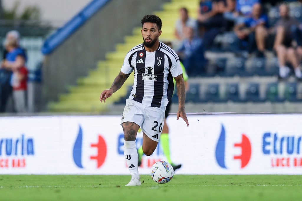 Juventus midfielder Douglas Luiz