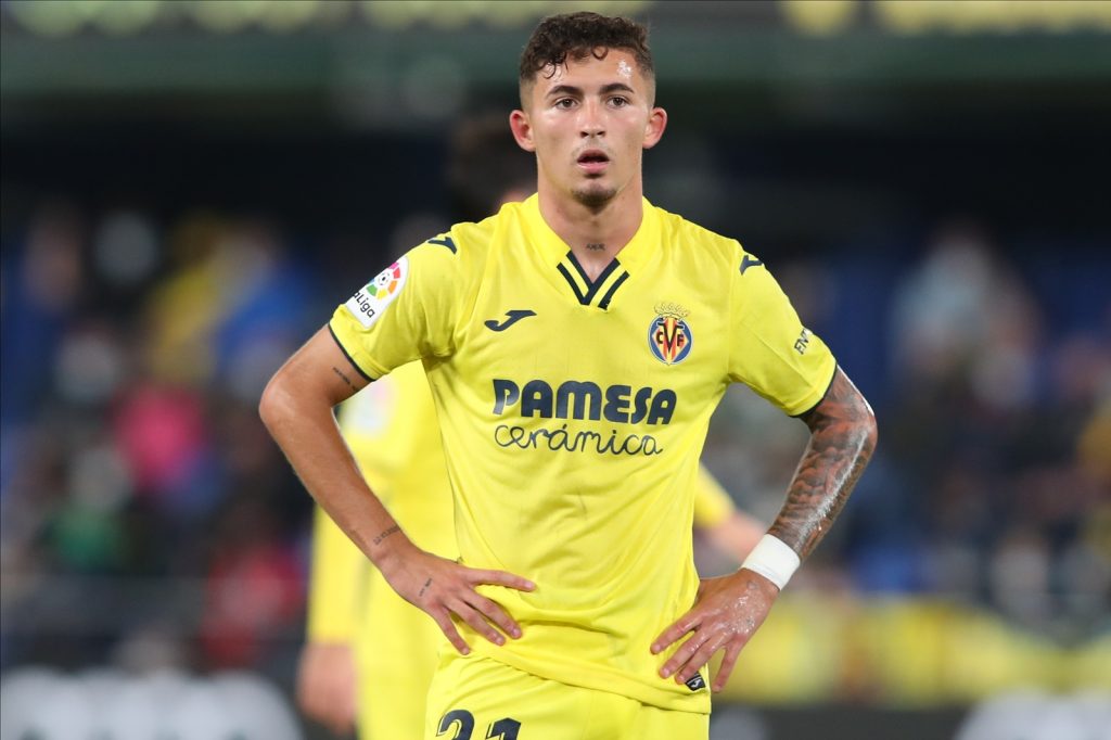 Villarreal winger Yeremy Pino